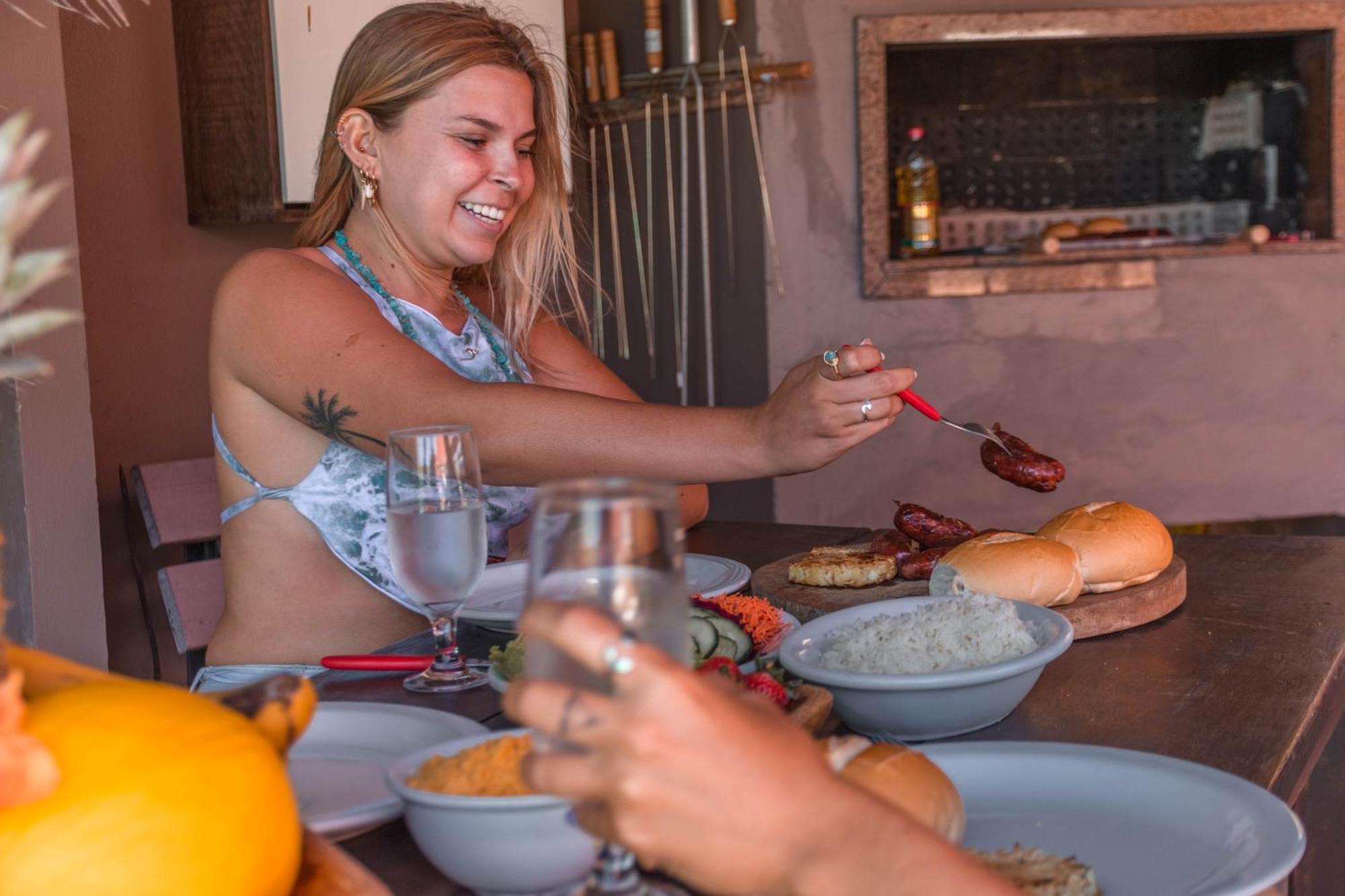 Ferrujao Pousada E Restaurante Garopaba Exteriör bild